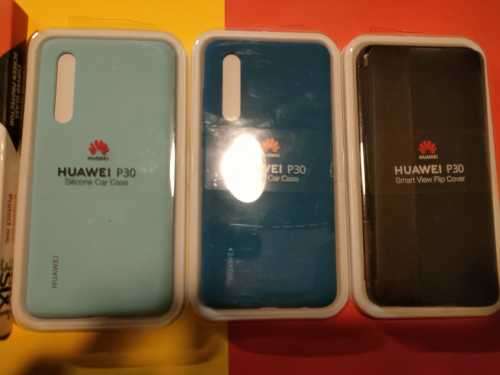 Huawei P30 Accessories Bulk Buy - 5 Covers and a Glass Protector - Sealed and New