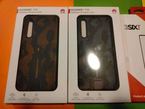 Huawei P30 Accessories Bulk Buy - 5 Covers and a Glass Protector - Sealed and New