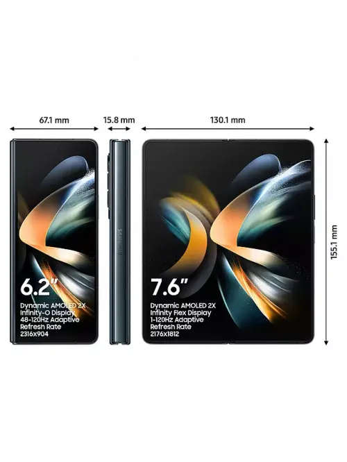 Samsung Galaxy Z Fold4 5G 256GB Dual Sim - Grey Green - Brand New Sealed local stock-SM-F936B/DS