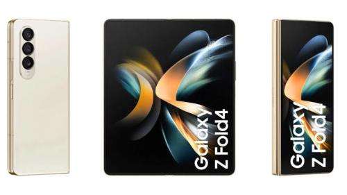 Samsung Galaxy Z Fold4 5G 256GB Dual Sim - Beige - Brand New Sealed local stock-SM-F936B/DS