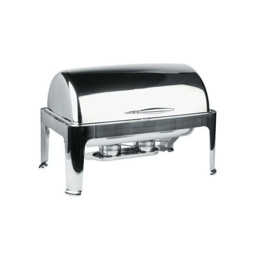 Rectangular Roll Top Stainless Steel 9 Liter Chafing Dish