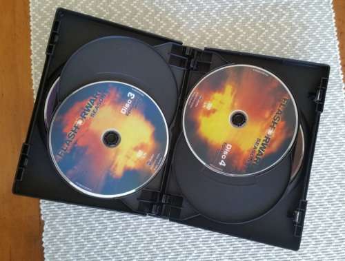 Three DVD's for one bid - Trevor Noah, Flash Forward, At Worlds End