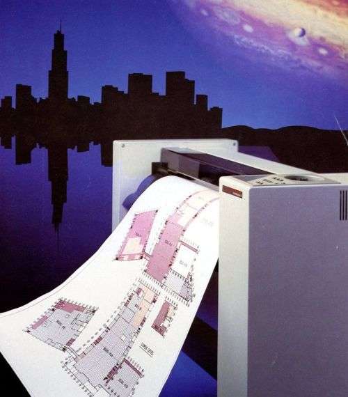 HP draftmaster a0 plotter in excellent condition