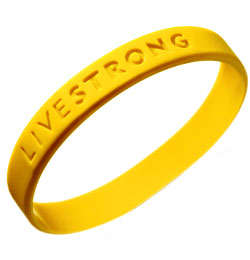 Lance Armstrong Livestrong wristbands (Adult size)
