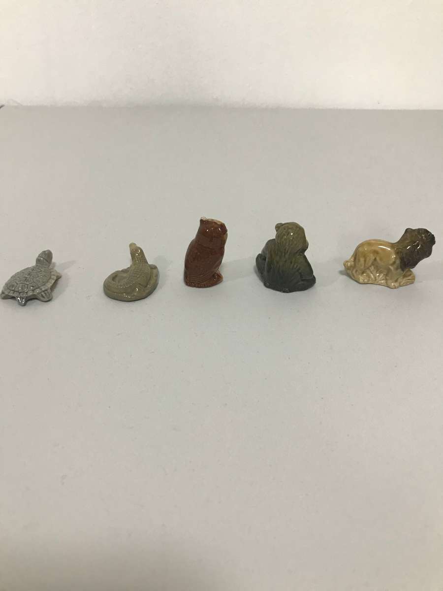 Wade England Whimsies 1954  Lot of 6 figurines per packet