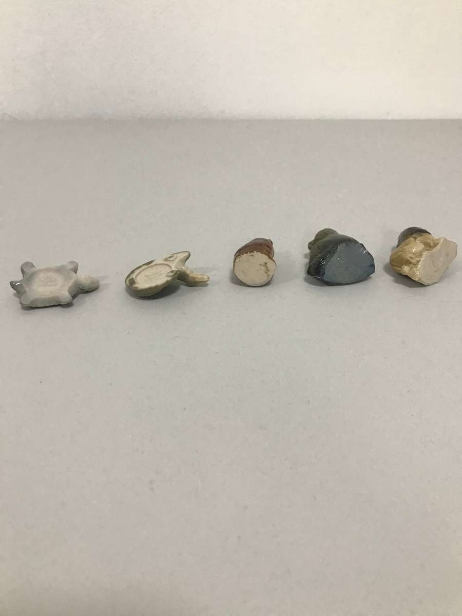 Wade England Whimsies 1954  Lot of 6 figurines per packet