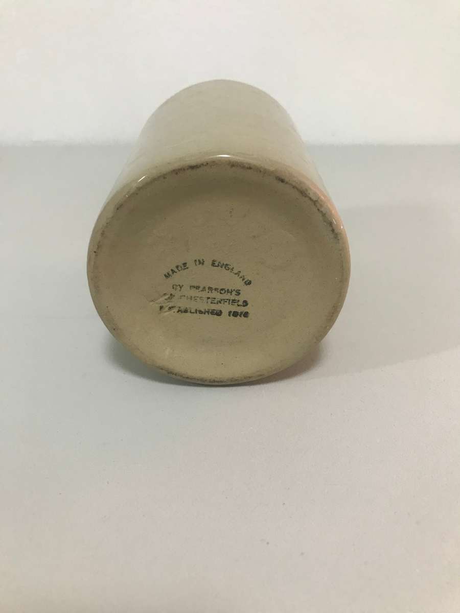 Elegant Stoneware Pottery branded by Pearsons of Chesterfield made in England