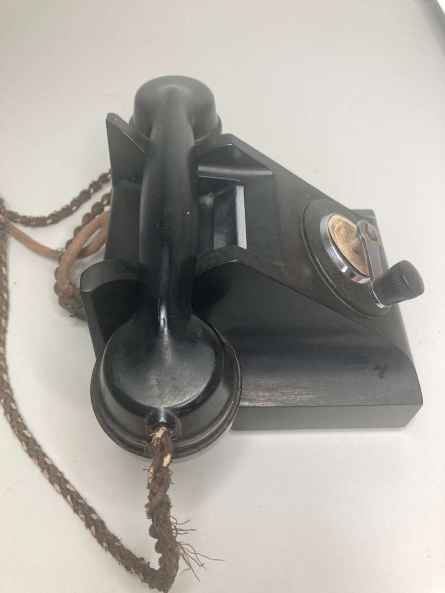 Antique collectable Old slinger  telephone Make Ericsson England