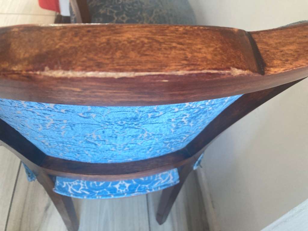 Two Antique Victorian Diningroom chairs Dark