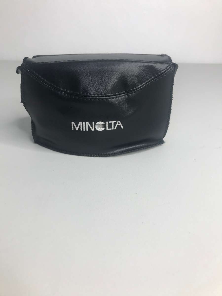 Minolta Hi Matic GF Film Camera Flash with Leather Case
