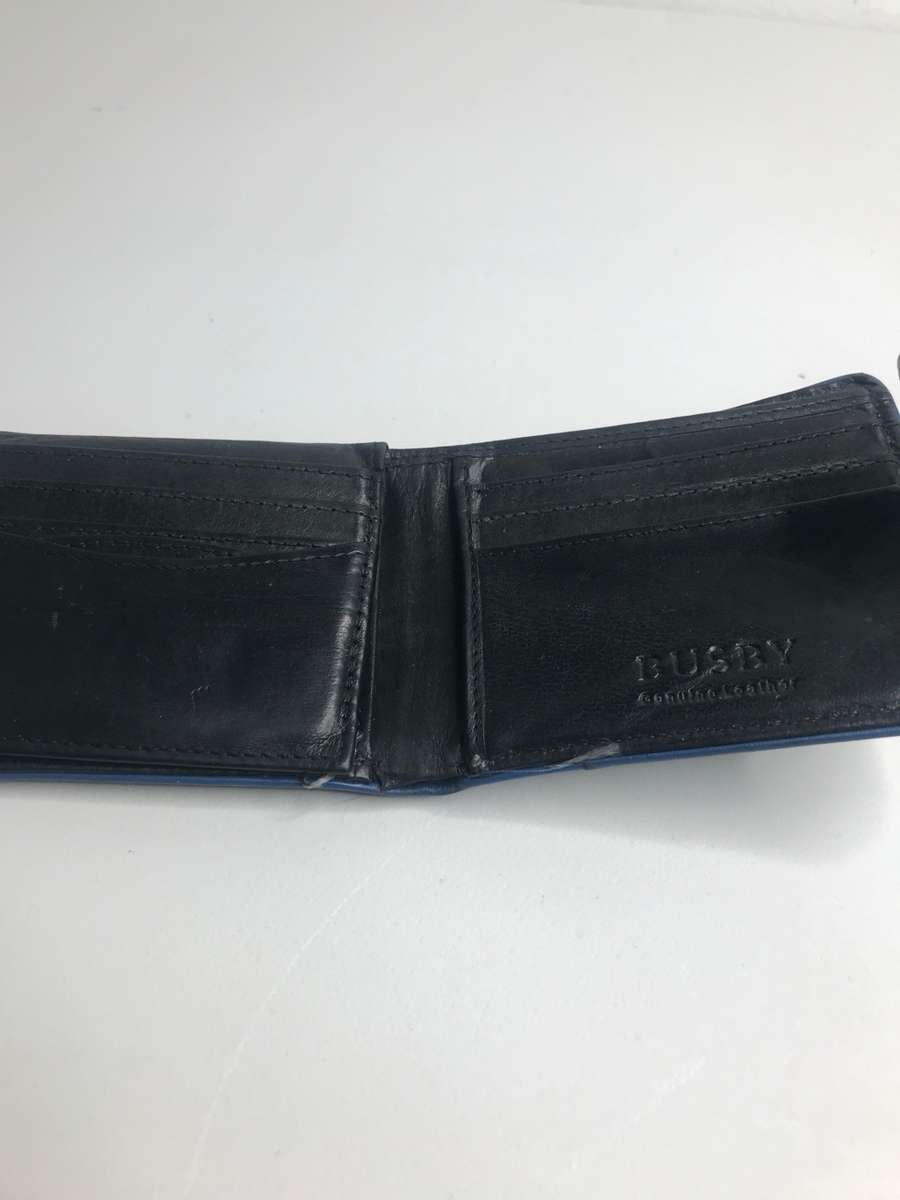 Wallet Busby Black Leather second hand