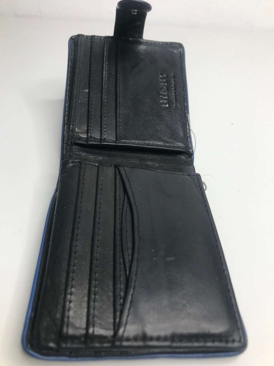 Wallet Busby Black Leather second hand
