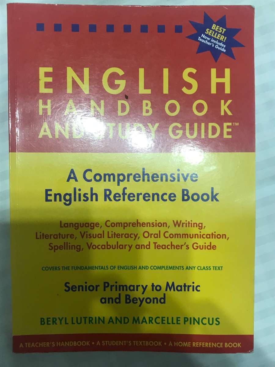 English Handbook and Study Guide A comprehensive English Reference book