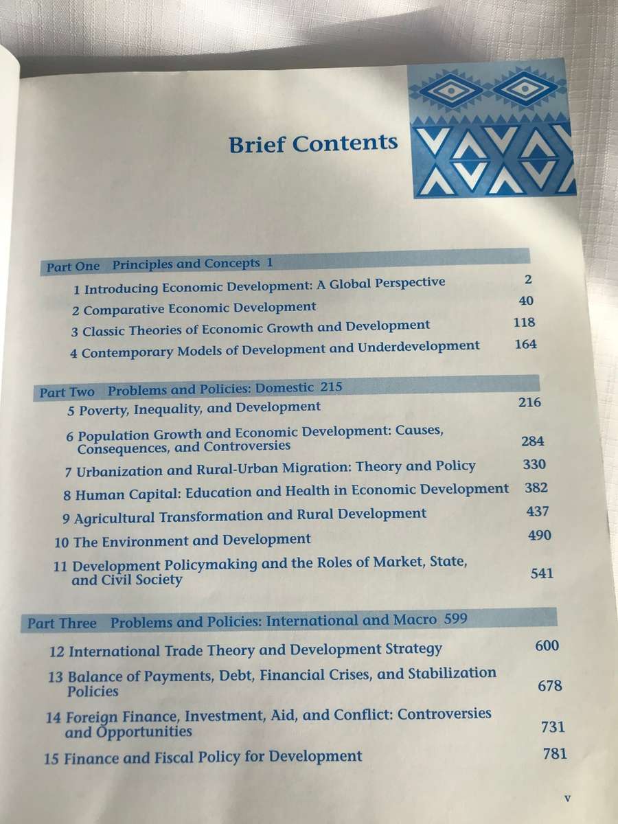 Economic Development 12th Edition