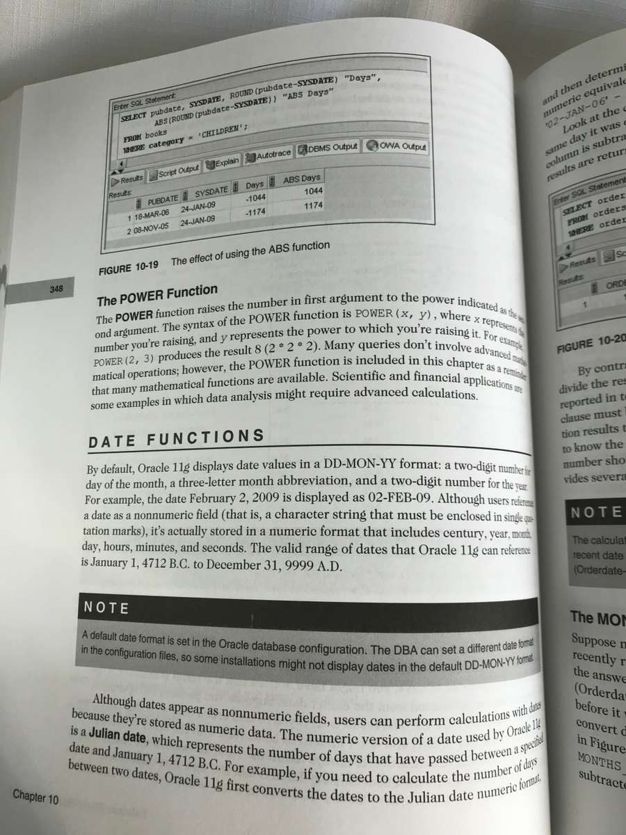 Oracle 11g SQL by Joan Casteel