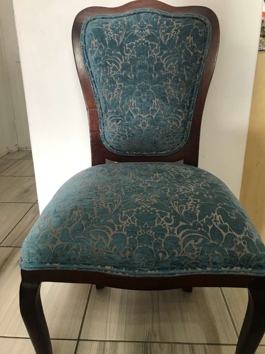 Antique Victorian High Back Diningroom chair Darkwood