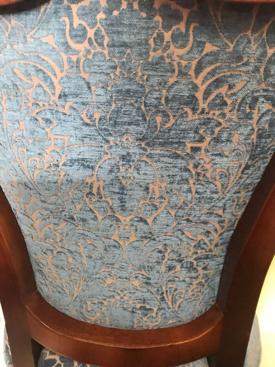 Antique Victorian High Back Diningroom chair Darkwood