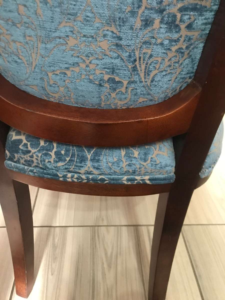 Antique Victorian High Back Diningroom chair Darkwood