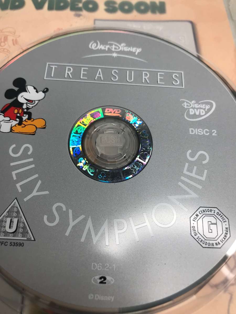 DVD Walt Disney Treasures Silly Symphonies Historic Musical Animated Classics 1931 two disks
