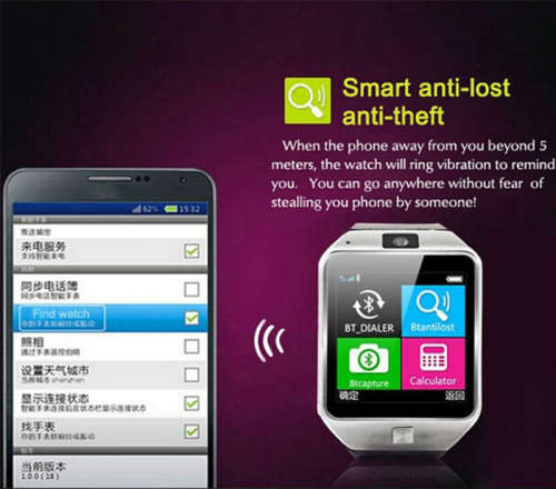 DZ09-Bluetooth-Smart-Watch-Phone-Mate-GSM-SIM-For-Android-iPhone-Samsung-HTC-LG  DZ09-Bluetooth-Sma