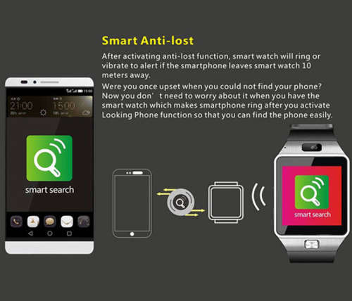 DZ09-Bluetooth-Smart-Watch-Phone-Mate-GSM-SIM-For-Android-iPhone-Samsung-HTC-LG  DZ09-Bluetooth-Sma