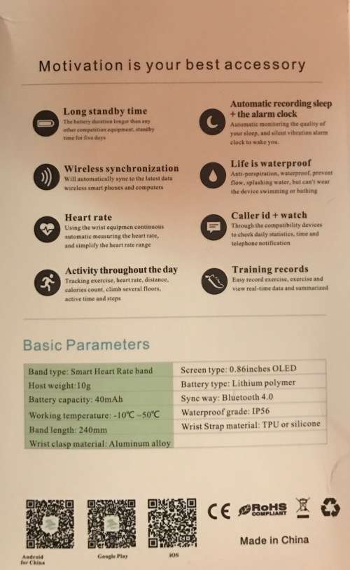 Smart Wrist Band Sleep Sports Fitness Activity Tracker Pedometer Bracelet - HIGH QUALITY