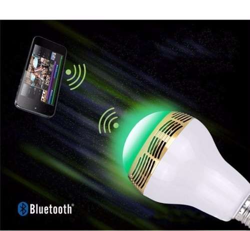 LED Smart Bulb RGB Light Wireless Music Bluetooth LED Lamp For Android IOS