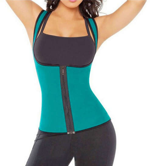 Sport Latex Waist Trainer Cincher Underbust Corset Body Shaper Shapewear