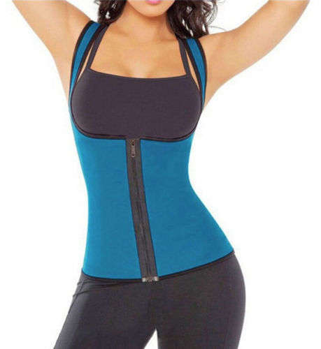 Sport Latex Waist Trainer Cincher Underbust Corset Body Shaper Shapewear