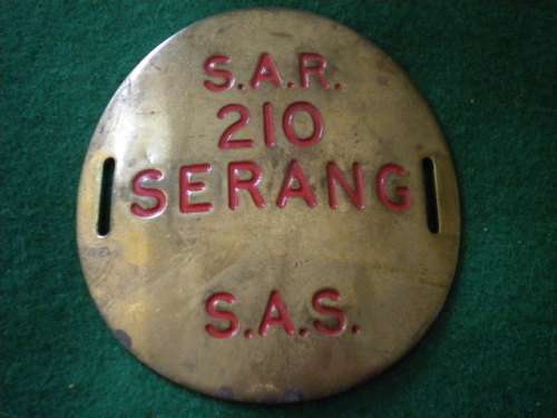 SOUTH AFRICA - S.A. RAILWAYS - SERANG BADGE
