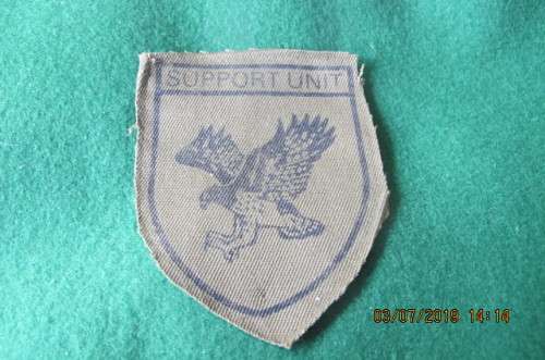 RHODESIA - BUSH WAR. -BSAP SUPPORT UNIT 2ND  PATTERN
