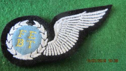 SOUTH AFRICA - BORDER WAR - SOUTH AFRICAN AIR FORCE FLIGHT ENGINEERS CLOTH WINGS
