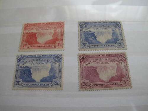 BSA COMPANY - 1D, 2 1/2D X2 & 5D MINT HINGED