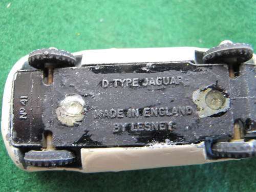 LESNEY - D, TYPE JAGUAR - MADE IN ENGLAND