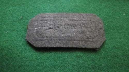 SOUTH AFRICA -  BORDER WAR -  MARKSMANS NUTRIA CLOTH BADGE