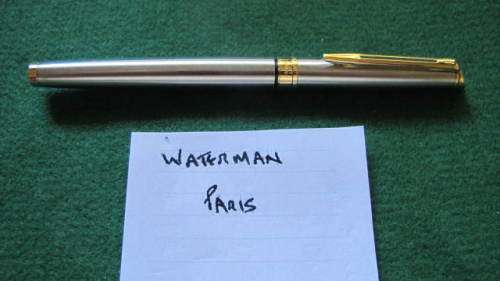 WATERMAN - PARIS - FOUNTAIN  PEN - GOOD CONDITION - GUARANTEED GENUINE