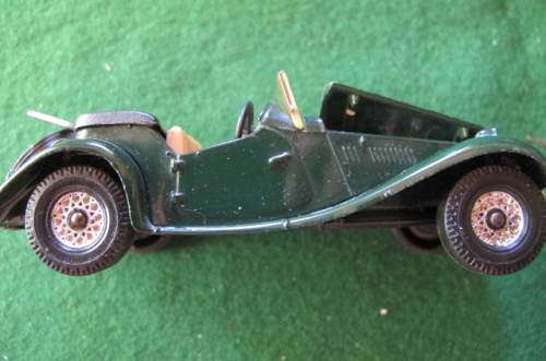 CORGI 50,S CLASSICS -1953  MG TF  BOXED - MADE IN GREAT BRITAIN - NEVER PLAYED WITH