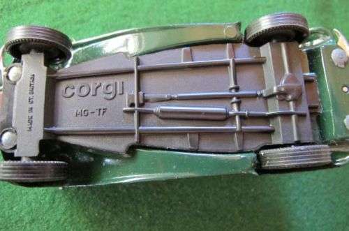 CORGI 50,S CLASSICS -1953  MG TF  BOXED - MADE IN GREAT BRITAIN - NEVER PLAYED WITH