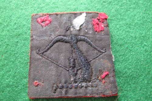 BRITAIN -  FORMATION BADGES OF WWII AND LATER - ANTI AIRCRAFT COMMAND PATCH