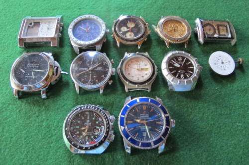 MENS WATCHES - SELECTION OF 12 WATCHES FOR SPARES OR REPAIR