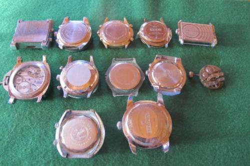 MENS WATCHES - SELECTION OF 12 WATCHES FOR SPARES OR REPAIR