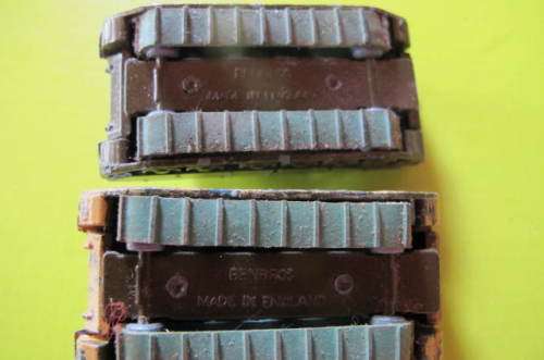 MODEL AUTOMOBILES - MIGHTY MIDGET -2 GERMAN TANKS - # 14  MADE IN ENGLAND- BOXED