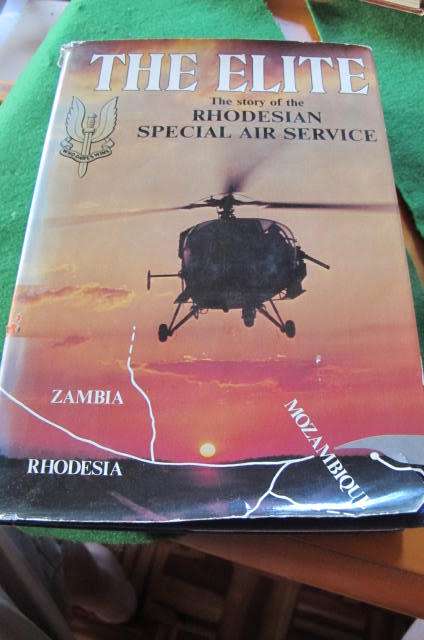 RHODESIA - THE ELITE HARDBACK THE STORY OF THE RHODESIAN SAS - BARBARA COLE - GOOD CONDITION