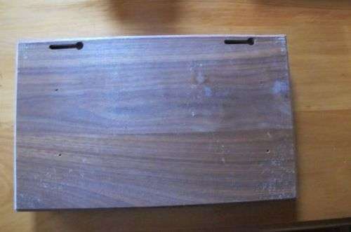 ZIPPO COLLECTORS WOODEN AND GLASS ITEM TO HOLD 6 LIGHTERS