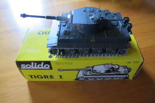 SOLIDO - NUMBER 222 - TIGER TANK BOXED NEVER PLAYED