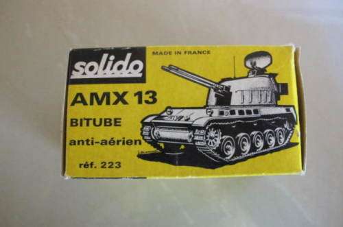 SOLIDO - NUMBER 223 - AMX TANK BOXED NEVER PLAYED