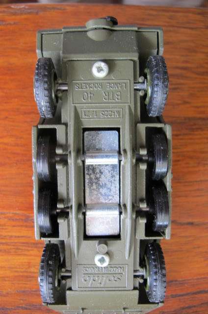 SOLIDO - NUMBER 225 - LANCE ROCKETS BTR 40 BOXED NEVER PLAYED