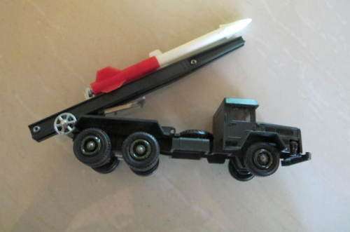 SOLIDO - NUMBER 201 -  CAMION- UNIC LANCE FUSEE TRUCK  BOXED NEVER PLAYED