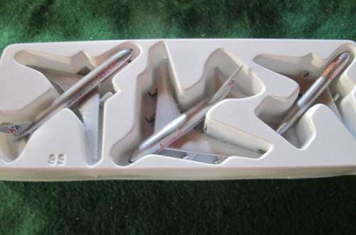 MODELS - AMERICAN AIRLINES - SCHABAK - BOEING 747-SP / BOEING 767-300 / BOEING 777 MODELS BOXED