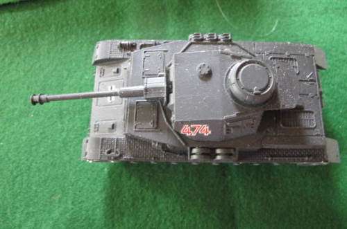 SOLIDO - NUMBER 237 - CHAR PZ IV TANK BOXED NEVER PLAYED